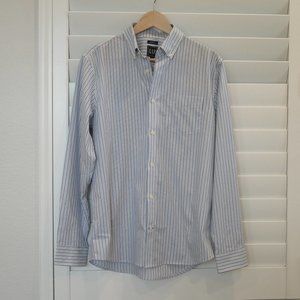 GAP Men's Blue Striped Shirt
